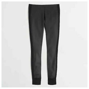 J.Crew Gigi Pant Faux Leather size 4